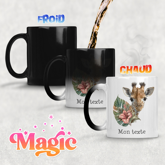 Tasse - Mug Magique - Girafe