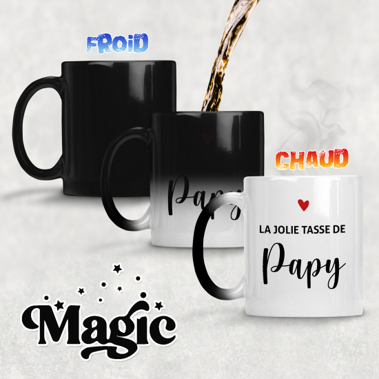 Tasse - Mug Magique - La jolie tasse de papy