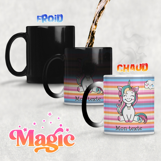 Tasse - Mug Magique - Licorne Smile