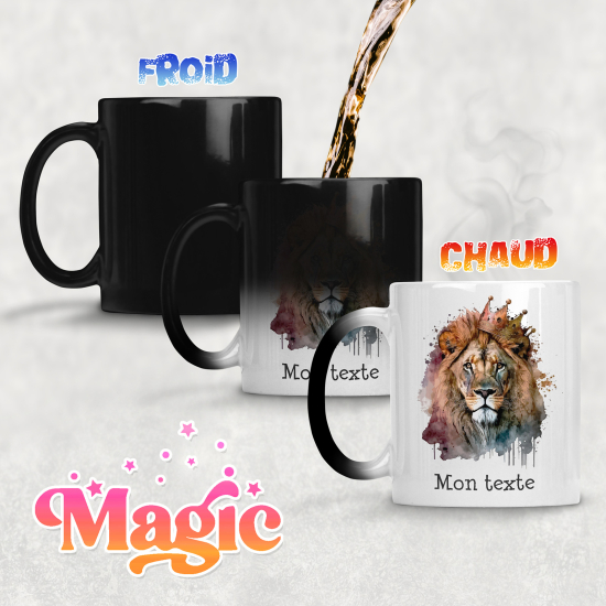 Tasse - Mug Magique - Lion roi