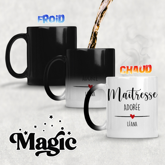 Tasse - Mug Magique - Maîtresse adorée