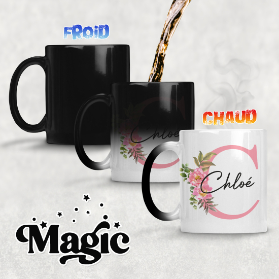 Tasse - Mug Magique Monogramme - Lettre C