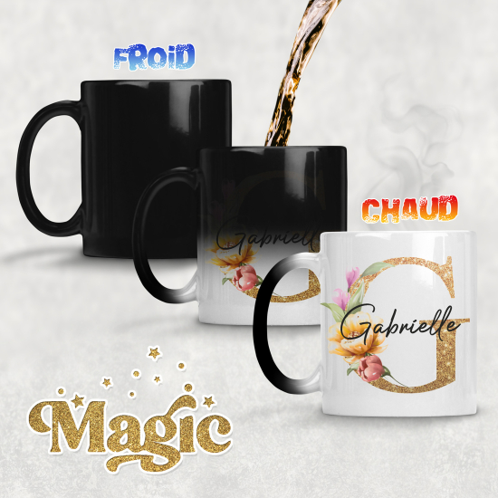 Tasse - Mug Magique Monogramme - Lettre G