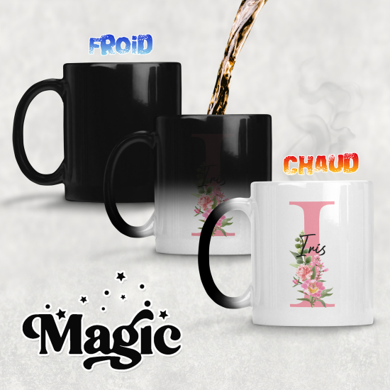 Tasse - Mug Magique Monogramme - Lettre I