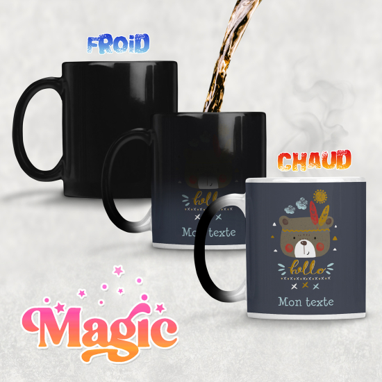 Tasse - Mug Magique - Ourson Hello