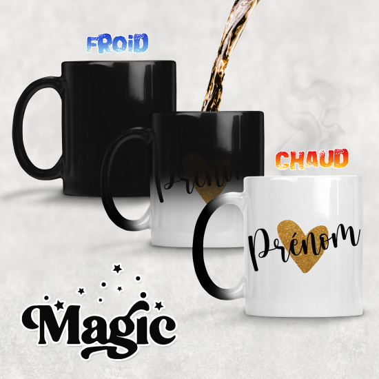 Tasse - Mug Magique - Prénom