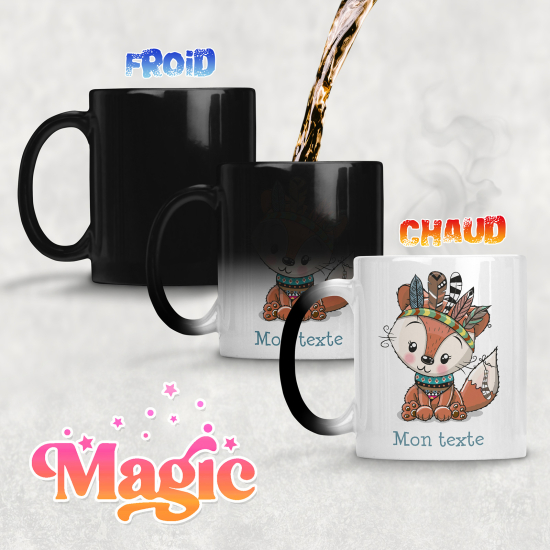 Tasse - Mug Magique - Renard Indien