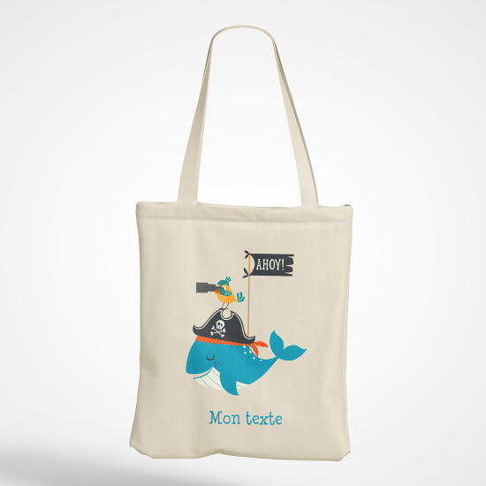 Tote Bag - Baleine pirate