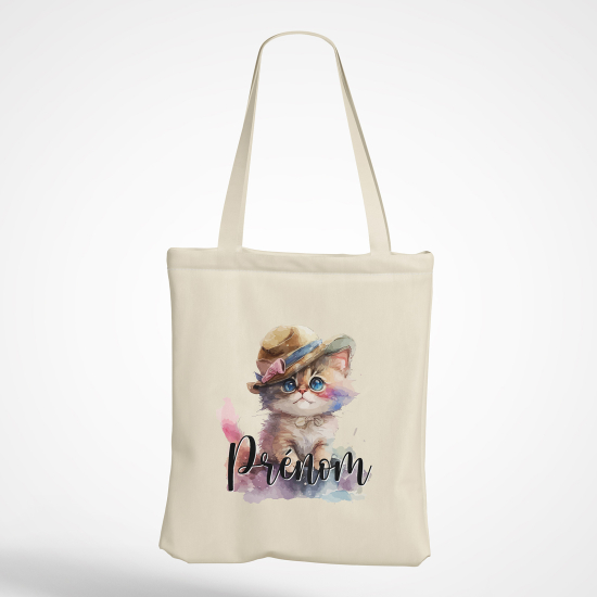 Tote Bag - Chat chapeau