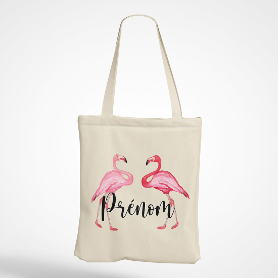 Tote Bag - Flamants roses