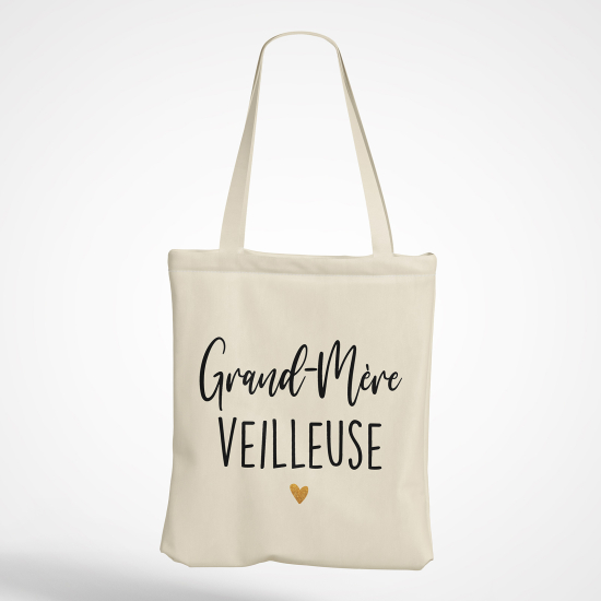 Tote Bag - Grand-mère veilleuse