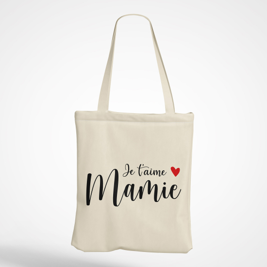 Tote Bag - Je t'aime mamie