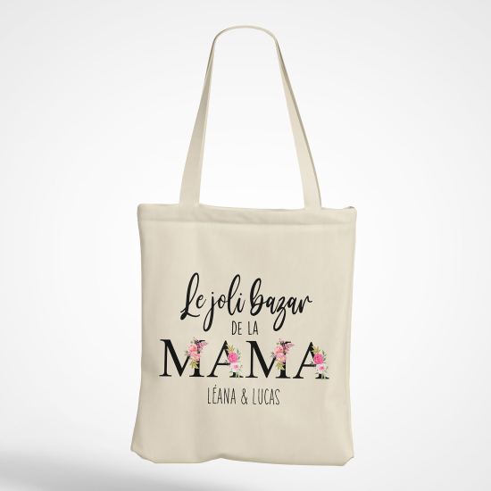 Tote Bag - Le joli bazar de la mama Prénom