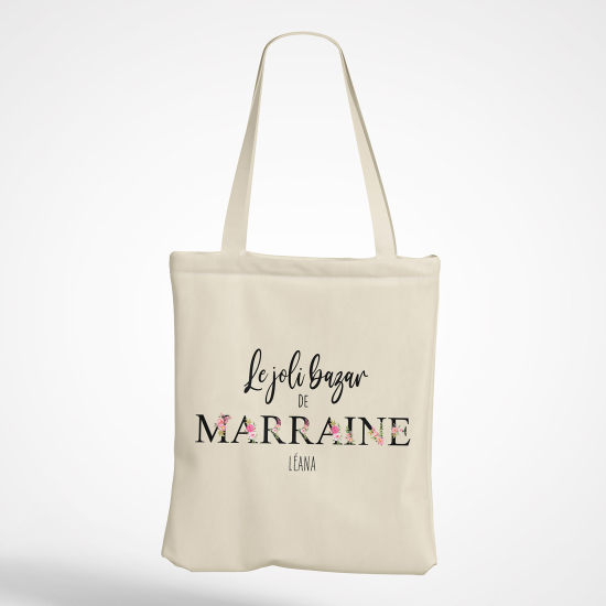 Tote Bag - Le joli bazar de marraine Prénom