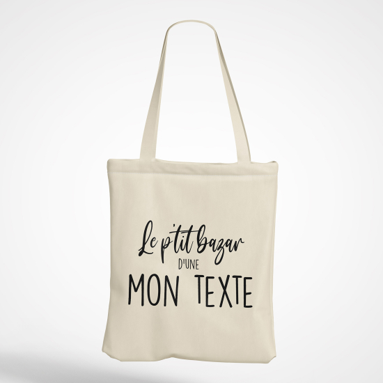 Tote Bag - Le p'tit bazar d'une