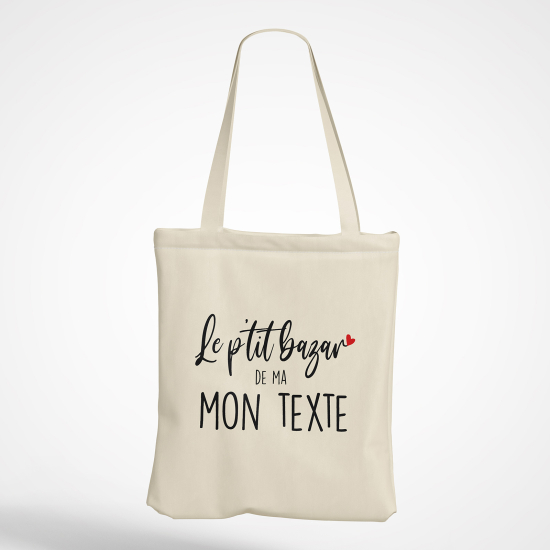 Tote Bag - Le p'tit bazar de ma