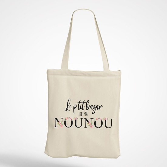 Tote Bag - Le p'tit bazar de ma nounou