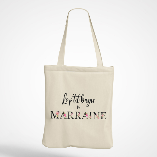 Tote Bag - Le p'tit bazar de marraine