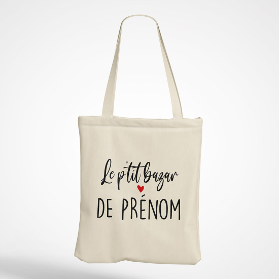 Tote Bag - Le p'tit bazar de Prénom