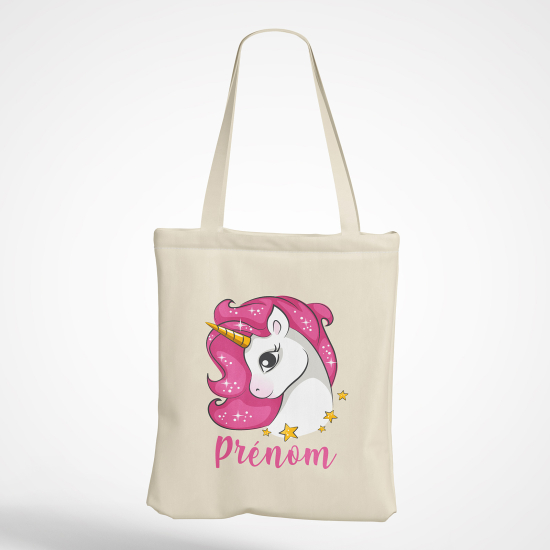 Tote Bag - Licorne étoiles