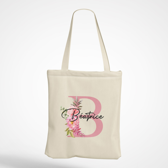 Tote Bag Monogramme - Lettre B