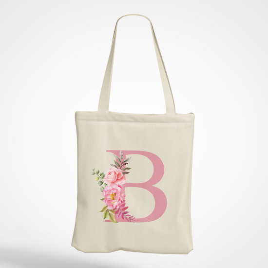 Tote Bag Monogramme - Lettre B