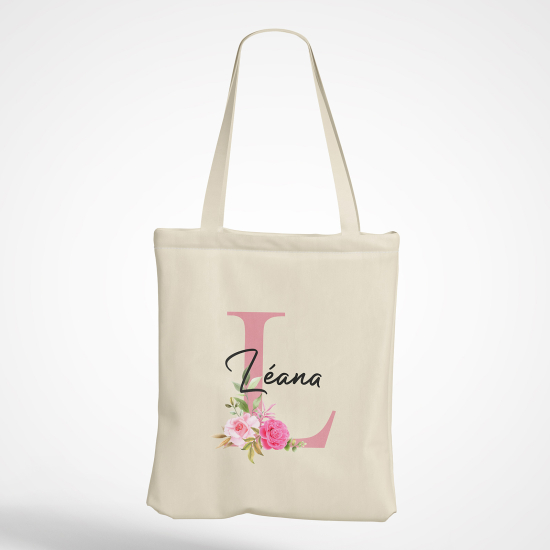 Tote Bag Monogramme - Lettre L