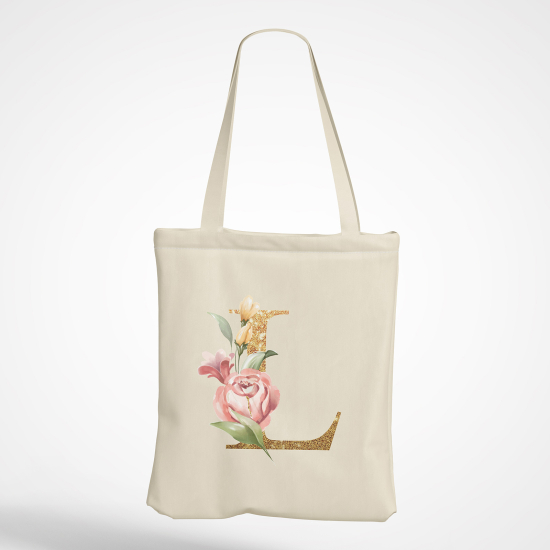 Tote Bag Monogramme - Lettre L