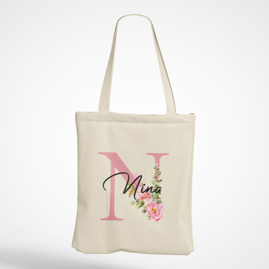 Tote Bag Monogramme - Lettre N