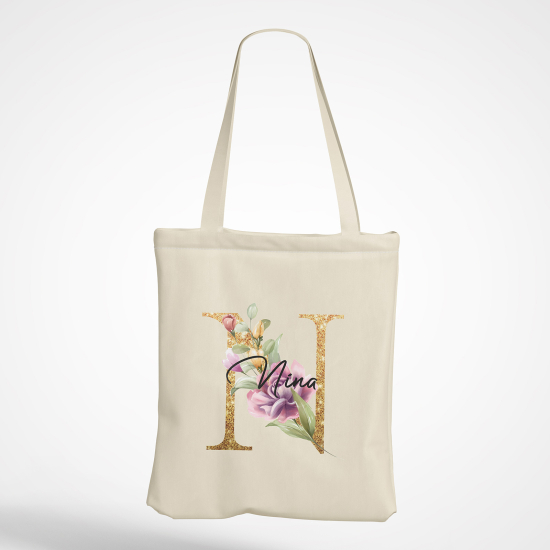 Tote Bag Monogramme - Lettre N