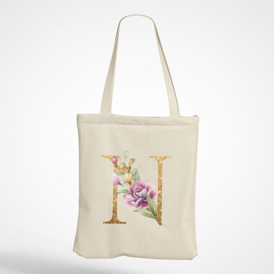 Tote Bag Monogramme - Lettre N