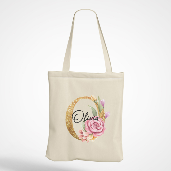 Tote Bag Monogramme - Lettre O