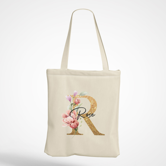 Tote Bag Monogramme - Lettre R