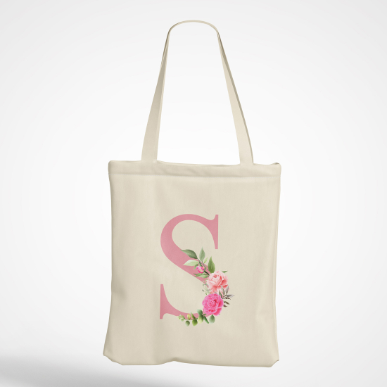 Tote Bag Monogramme - Lettre S