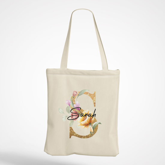 Tote Bag Monogramme - Lettre S