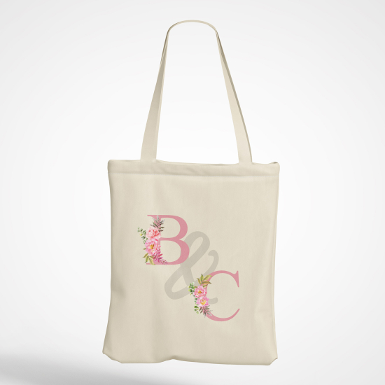 Tote Bag Monogrammes - Double lettres