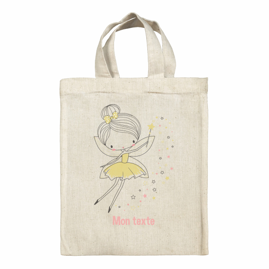 Tote bag personnalisé - Fée