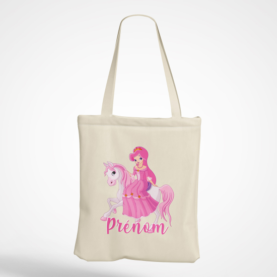 Tote Bag - Princesse à cheval