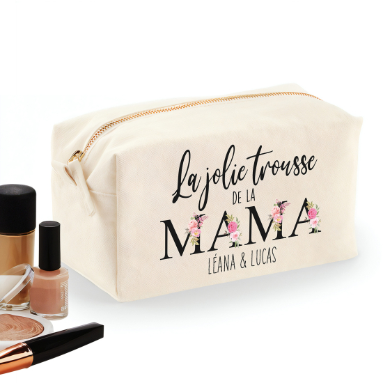 Trousse De Maquillage - La jolie trousse de la mama Prénom