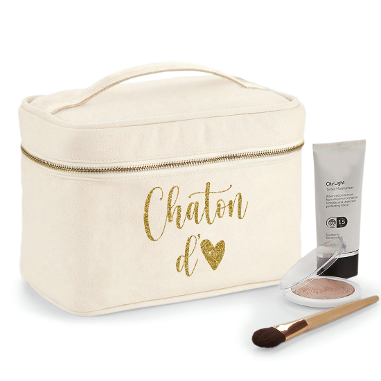 Trousse De Toilette - Chaton d'amour