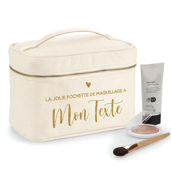 Trousse De Toilette - La jolie pochette de maquillage a