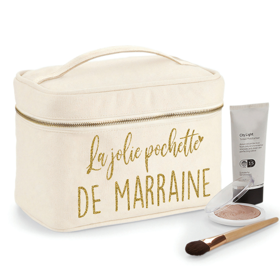 Trousse De Toilette - La jolie pochette de marraine