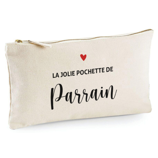 Trousse - La jolie pochette de parrain