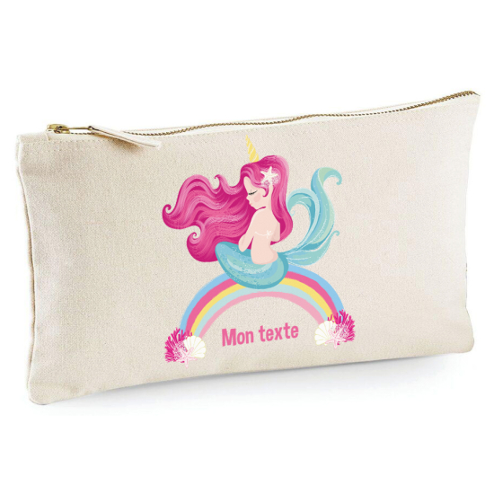 Trousse - Licorne arc-en-ciel