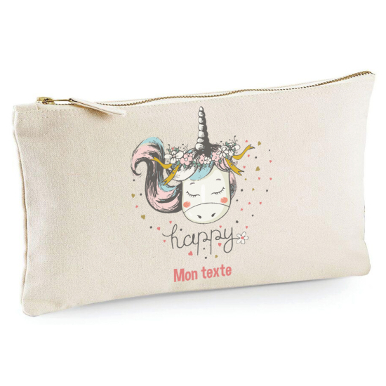 Trousse - Licorne happy