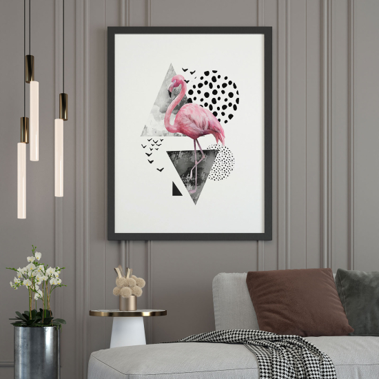 Affiche / Poster - Flamant rose