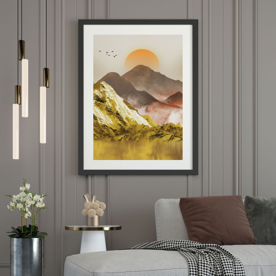 Affiche / Poster - Paysage Boho