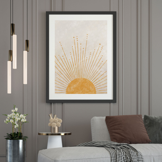 Affiche / Poster - Soleil Boho