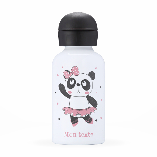 Gourde isotherme enfant personnalisée - Danseuse panda