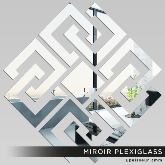 Miroir Plexiglass - Losange design